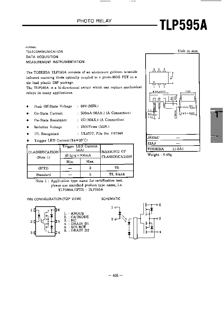 TLP595AIFT2-LF4_3871680.PDF Datasheet