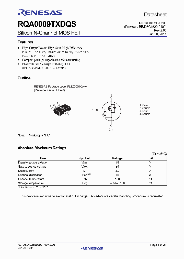 RQA0009TXDQS11_4117531.PDF Datasheet