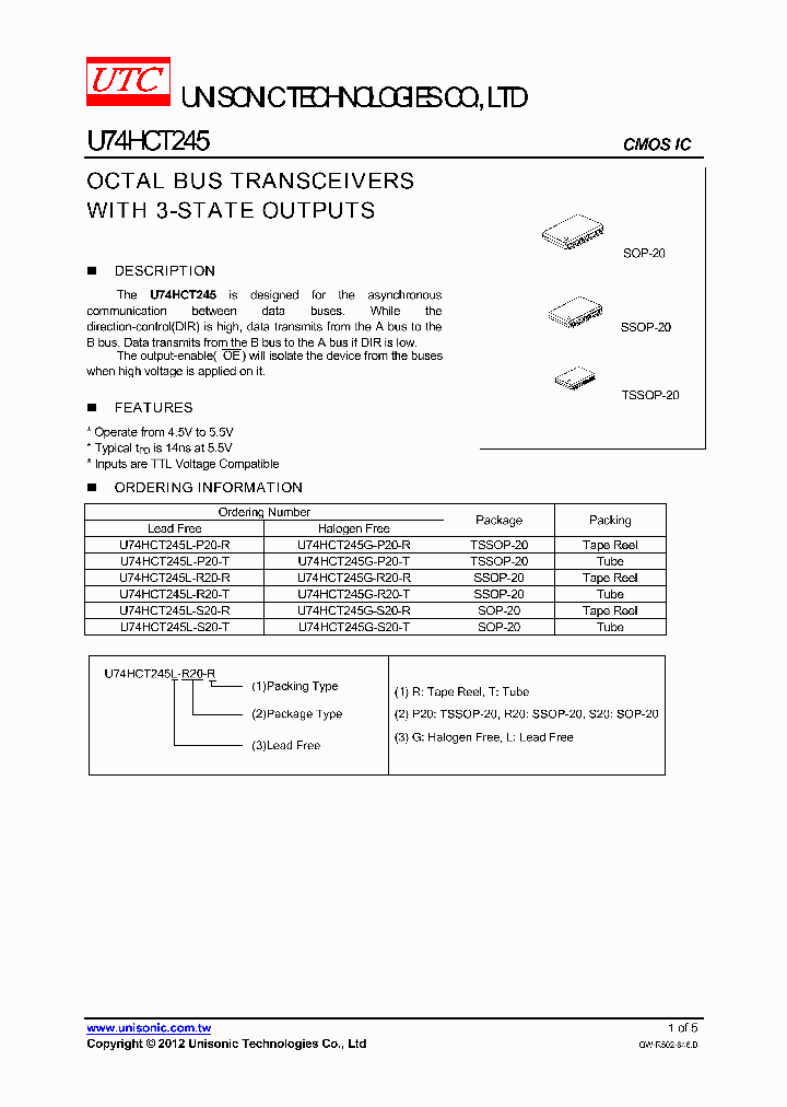 U74HCT245G-P20-T_4117551.PDF Datasheet