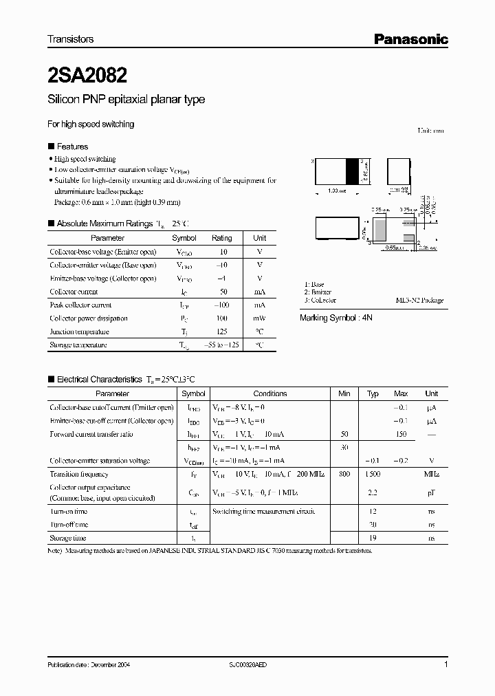 2SA2082_4119474.PDF Datasheet