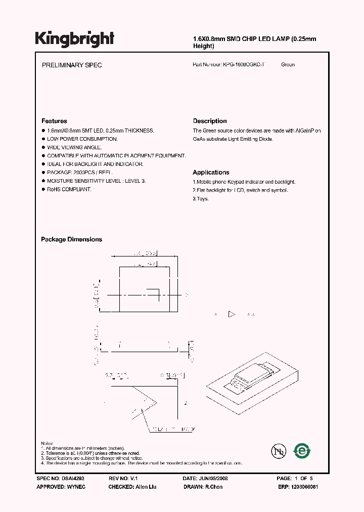 KPG-1608CGKC-T_3881985.PDF Datasheet