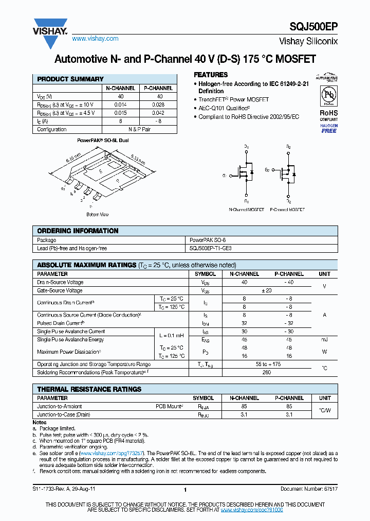 SQJ500EP-T1-GE3_4118631.PDF Datasheet