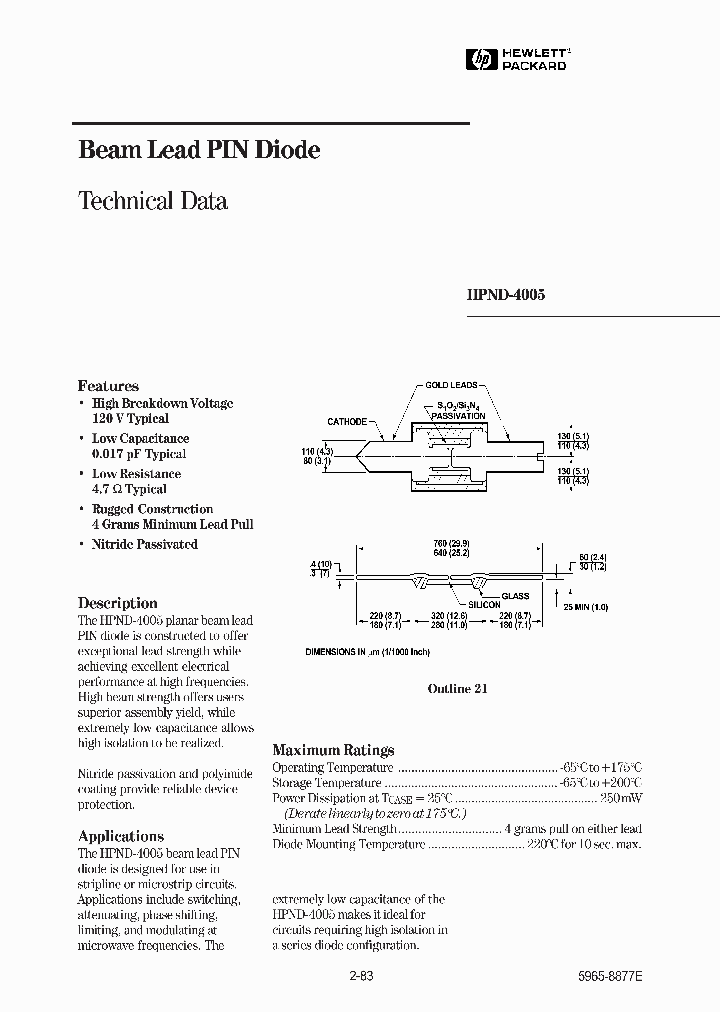 HPND-4005_3886889.PDF Datasheet