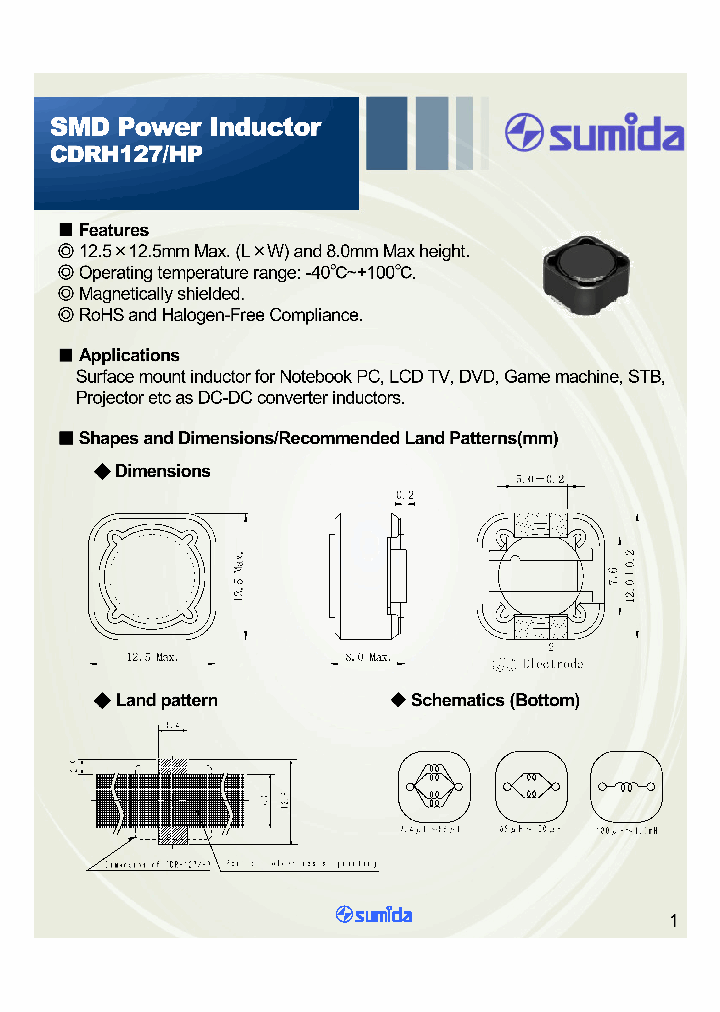 CDRH127HPNP-120MC_3887549.PDF Datasheet