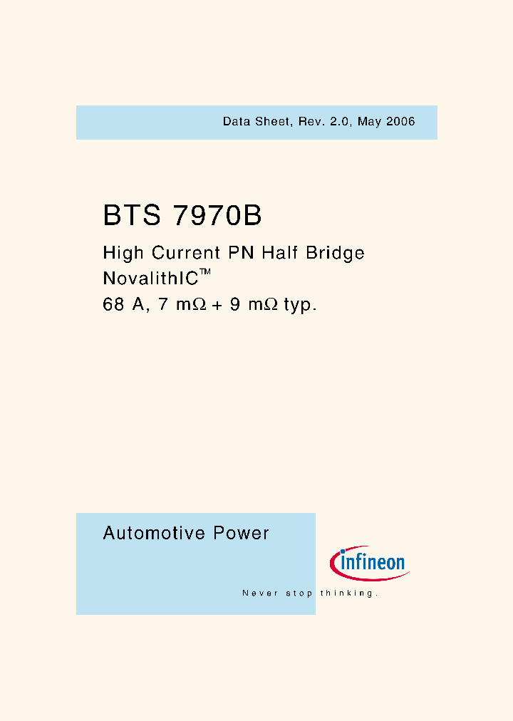 BTS7970B_3887310.PDF Datasheet