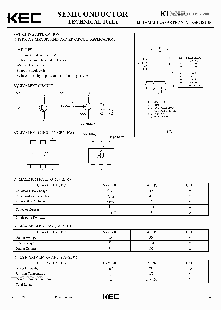 KTX215U_4123342.PDF Datasheet