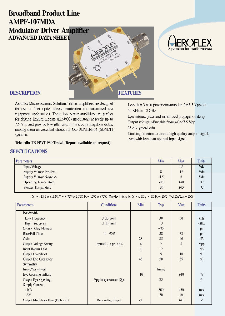 AMPF-107MDA_3883484.PDF Datasheet