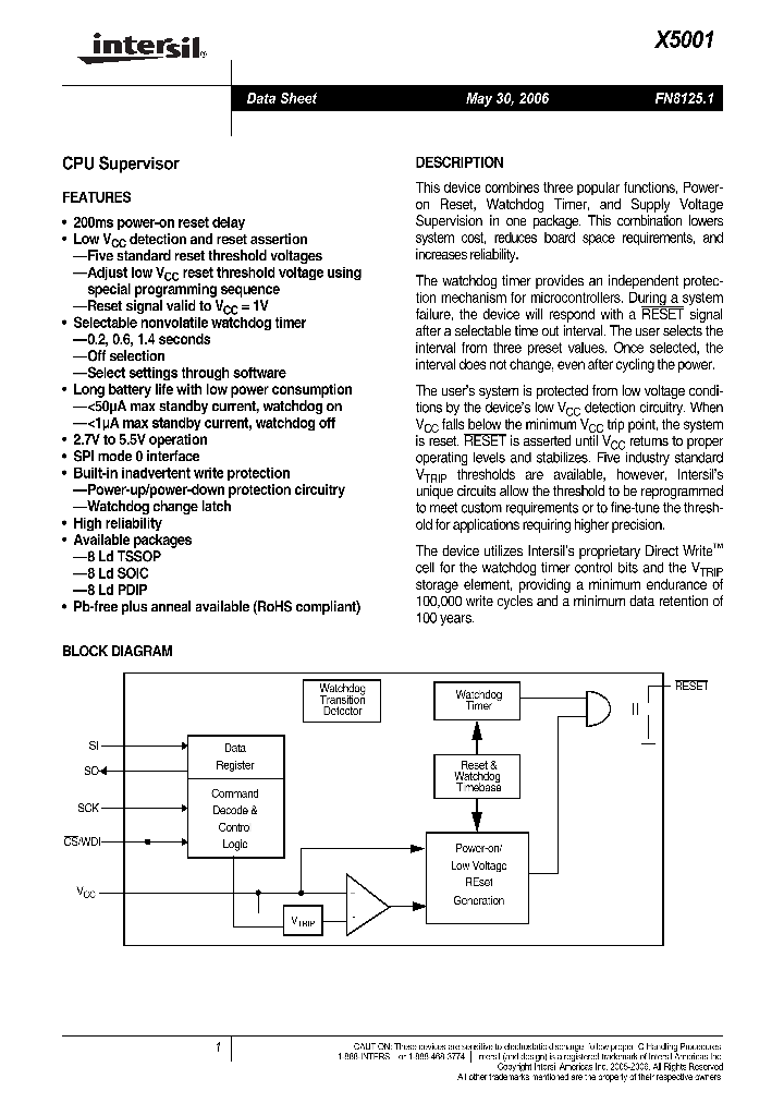 X5001PIZ-27A_3888454.PDF Datasheet