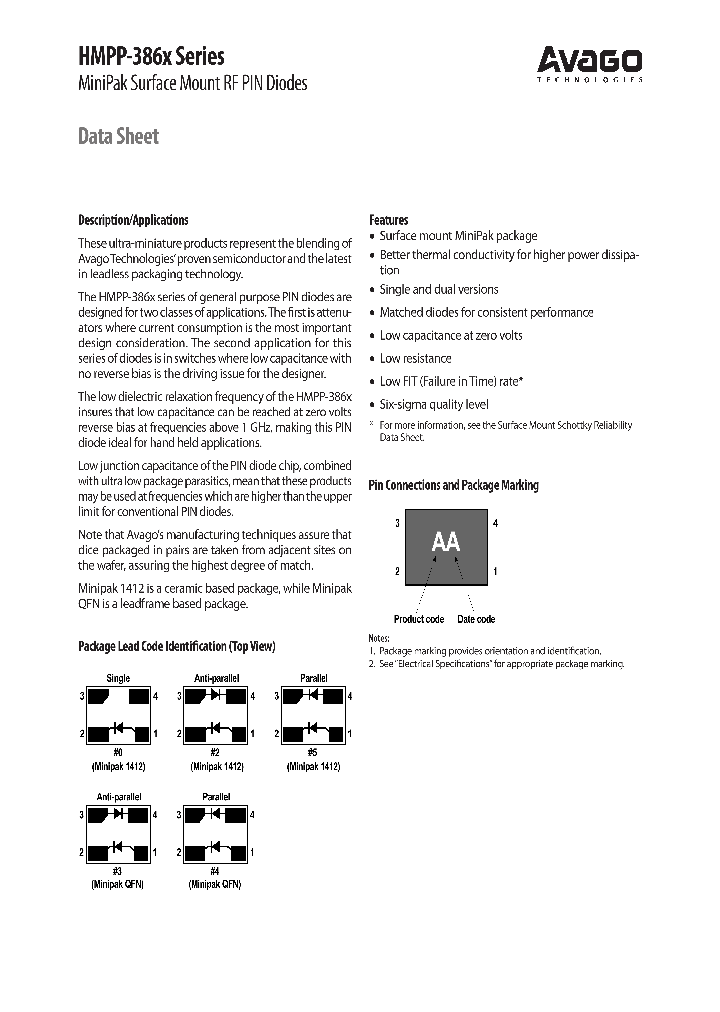 HMPP-3864-BLK_3889162.PDF Datasheet