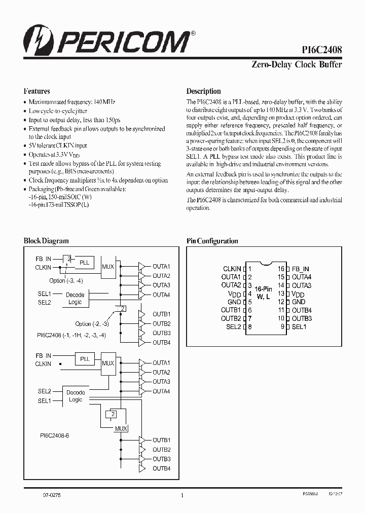 PI6C2408-6LI_3889367.PDF Datasheet