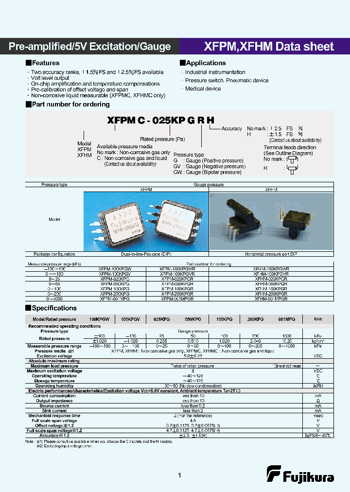 XFPM-001MPG_3889562.PDF Datasheet