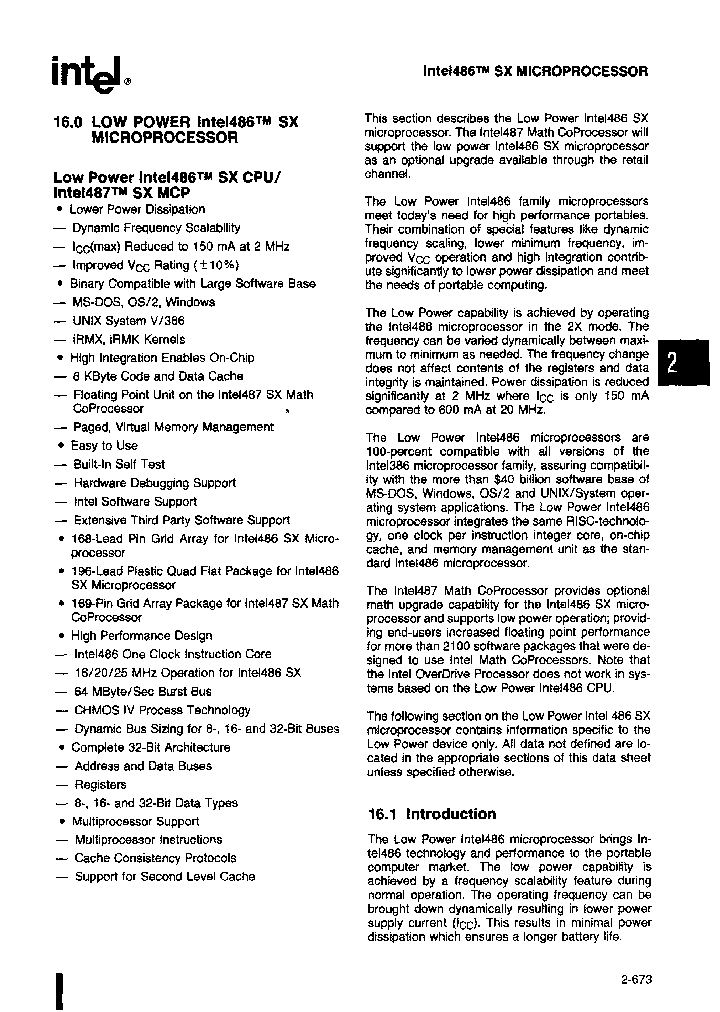 KD80486SX16LOWPOWER_3889952.PDF Datasheet