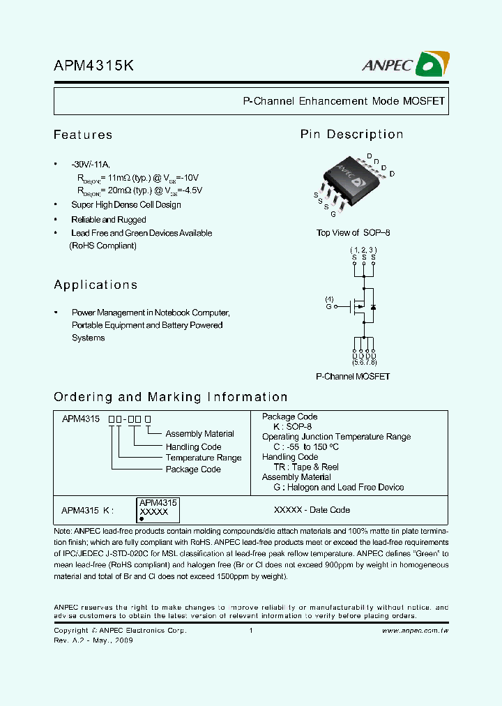 APM4315KC-TRG_3886125.PDF Datasheet