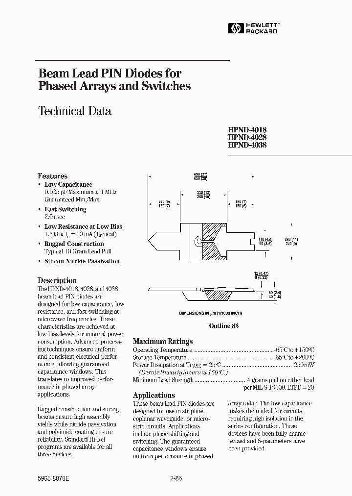 HPND-4028_3888344.PDF Datasheet