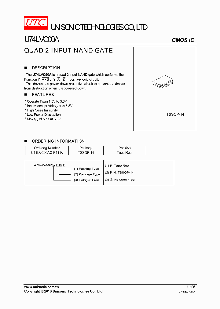 U74LVC00A_4125659.PDF Datasheet