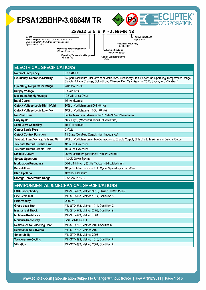 EPSA12BBHP-36864MTR_3892667.PDF Datasheet
