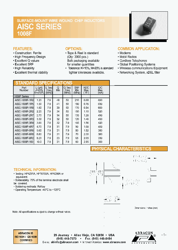 AISC-1008F-100K_3897277.PDF Datasheet