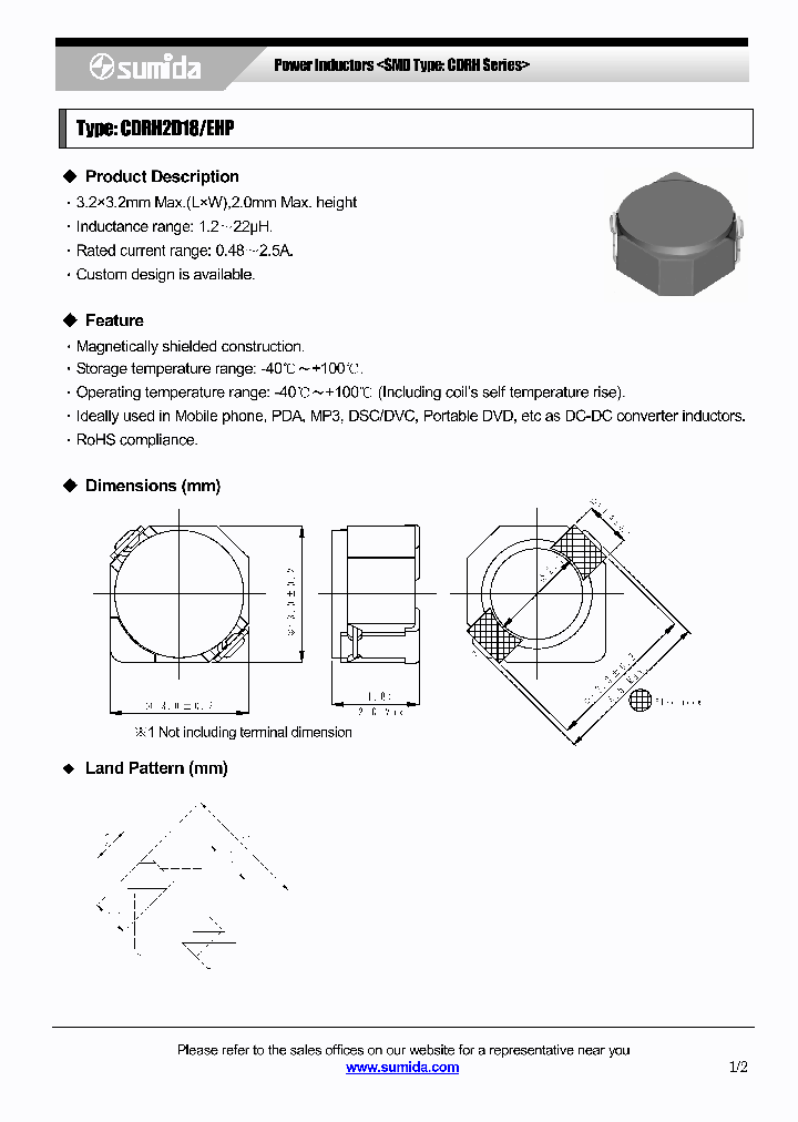 CDRH2D18EHPNP-5R6NC_3897585.PDF Datasheet