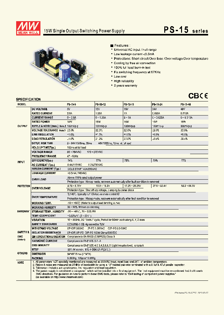 PS-15-15_4127504.PDF Datasheet