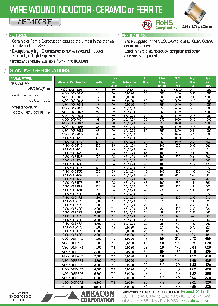 AISC-1008F-2R7-M-T_3897633.PDF Datasheet