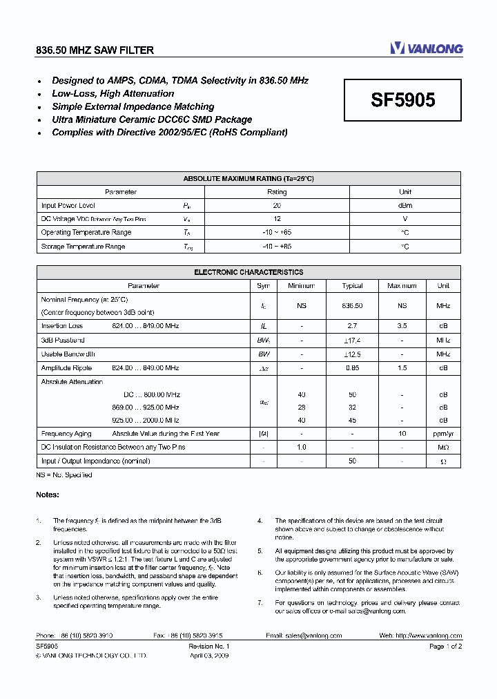 SF5905_4128297.PDF Datasheet
