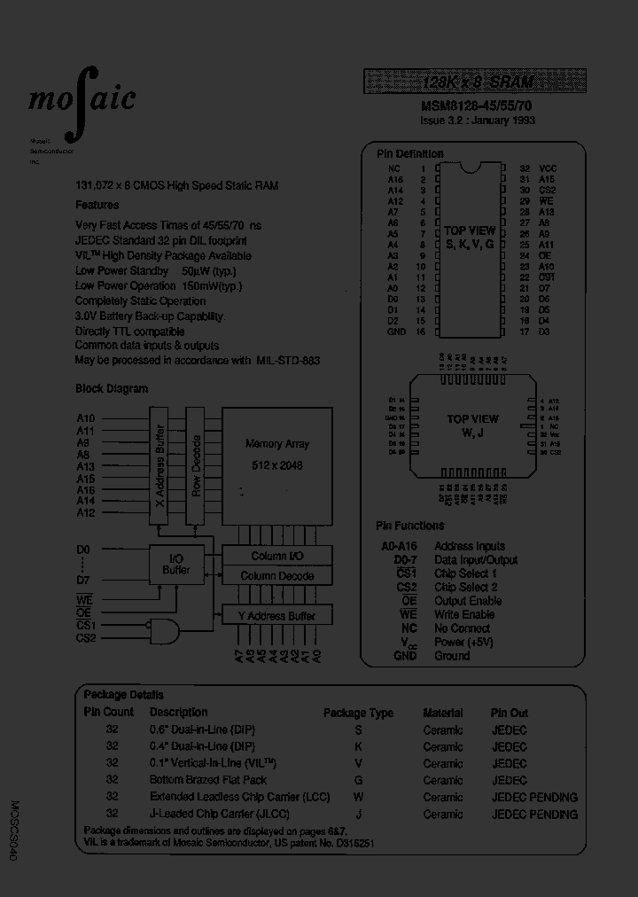 MSM8128G-55_3898856.PDF Datasheet