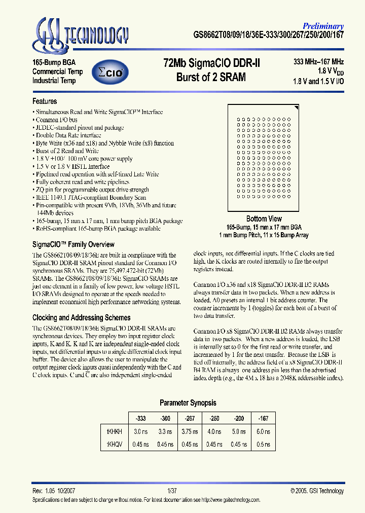 GS8662T18GE-267_3899012.PDF Datasheet