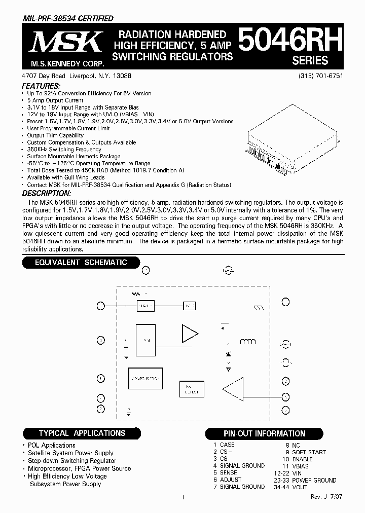 MSK5046-18ERHG_3898207.PDF Datasheet