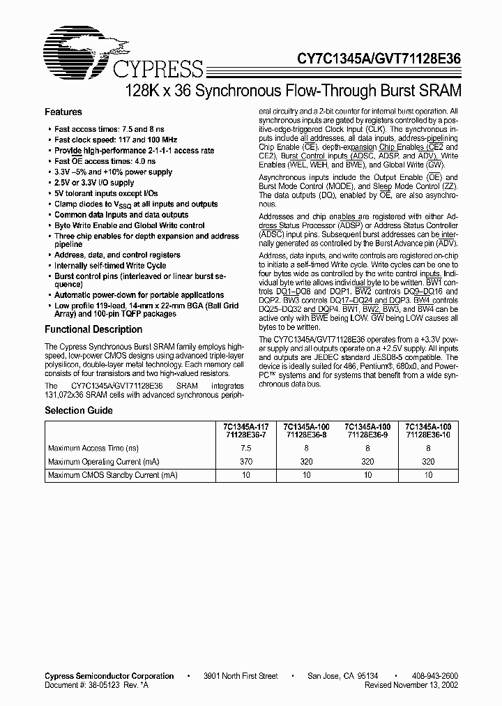 GVT71128E36B-7_3899684.PDF Datasheet