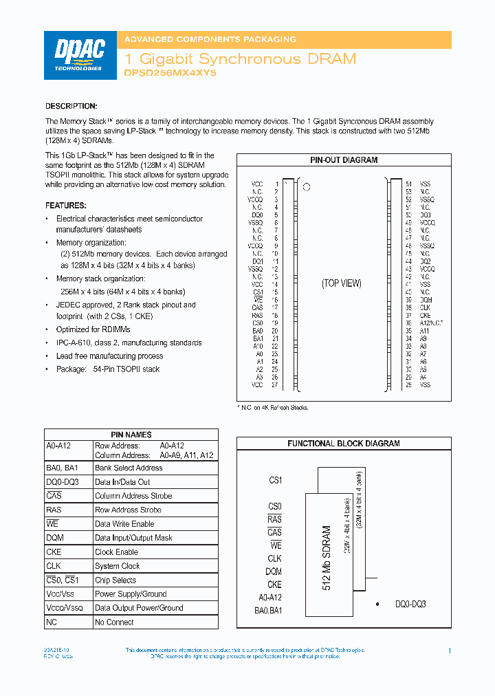 DPSD256MX4XY5-DPXXN75_3895500.PDF Datasheet