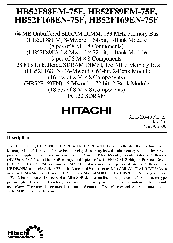 HB52F168EN-75F_3897365.PDF Datasheet