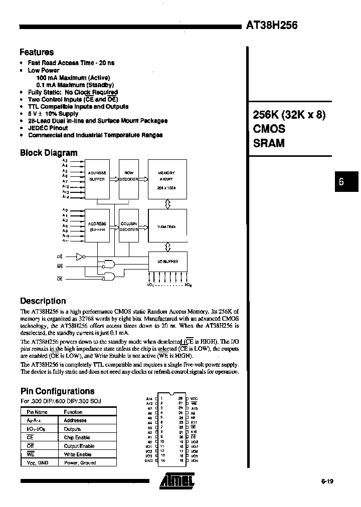 AT38H256-25XI_3900586.PDF Datasheet