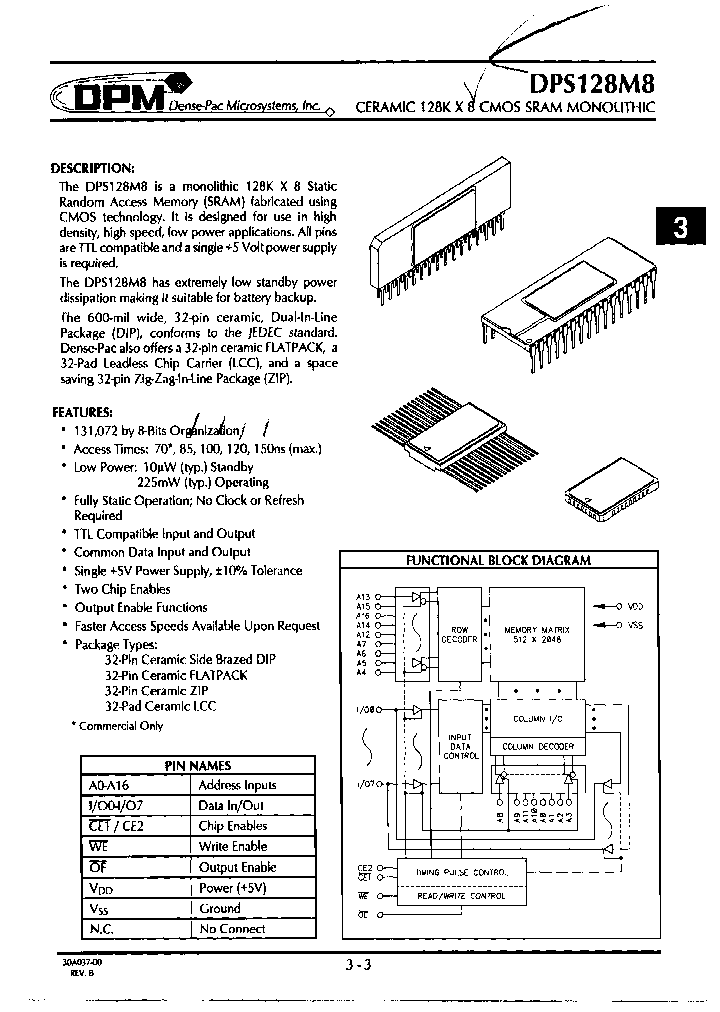 DPS128M8G-85C_3901338.PDF Datasheet