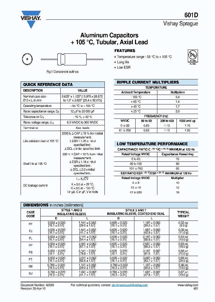 601D108F035FL3E3_3901971.PDF Datasheet