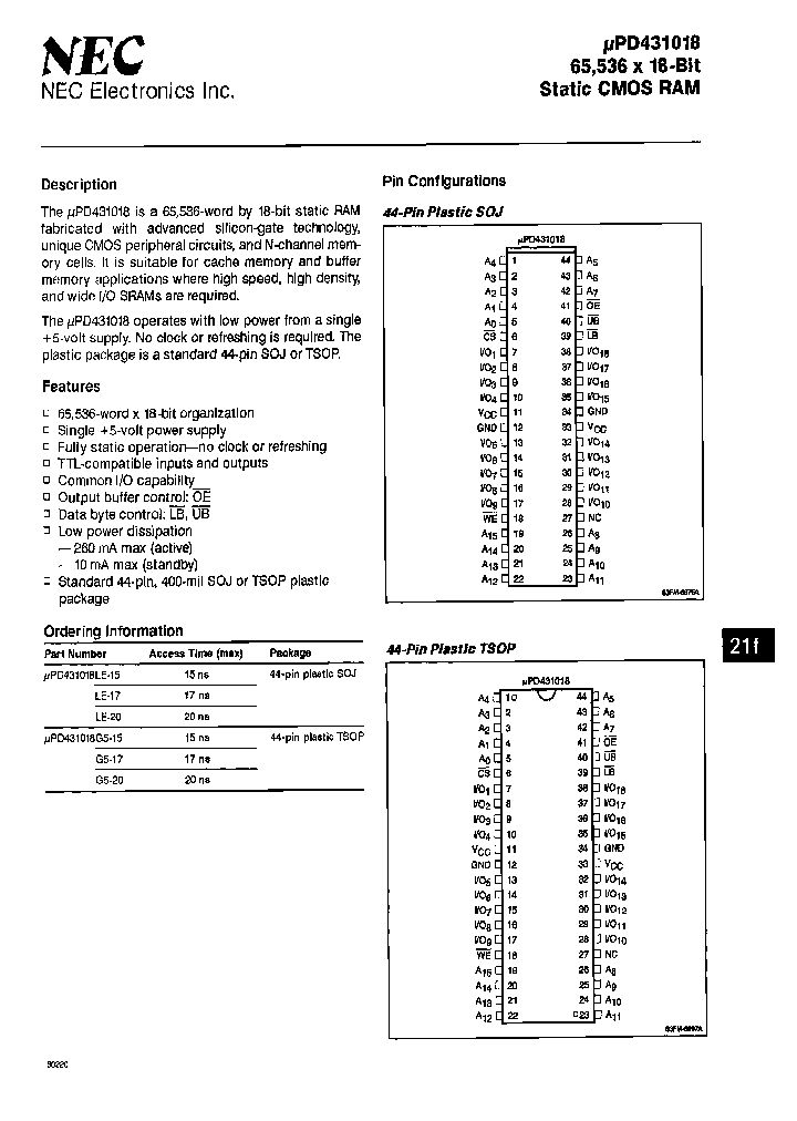 UPD431018G5-17_3899651.PDF Datasheet