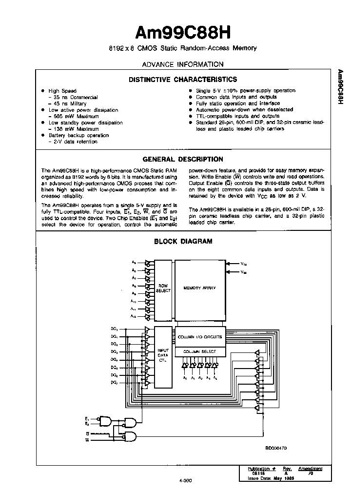 AM99C88H-70PC_3902520.PDF Datasheet