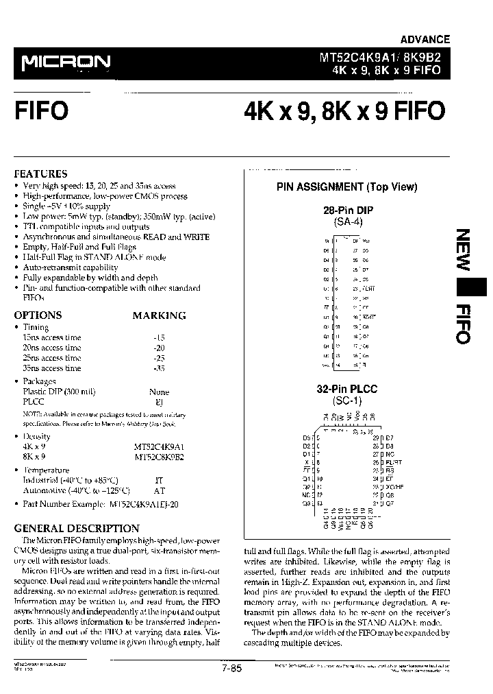 MT52C8K9B2EJ-25TR_3902632.PDF Datasheet