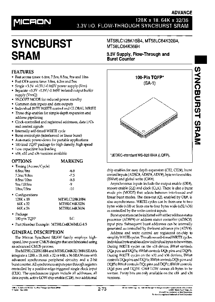 MT58LC128K18B4LG-68TR_3903121.PDF Datasheet