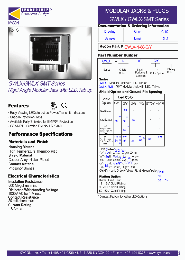 GWLX-S-88GG-30_3903786.PDF Datasheet