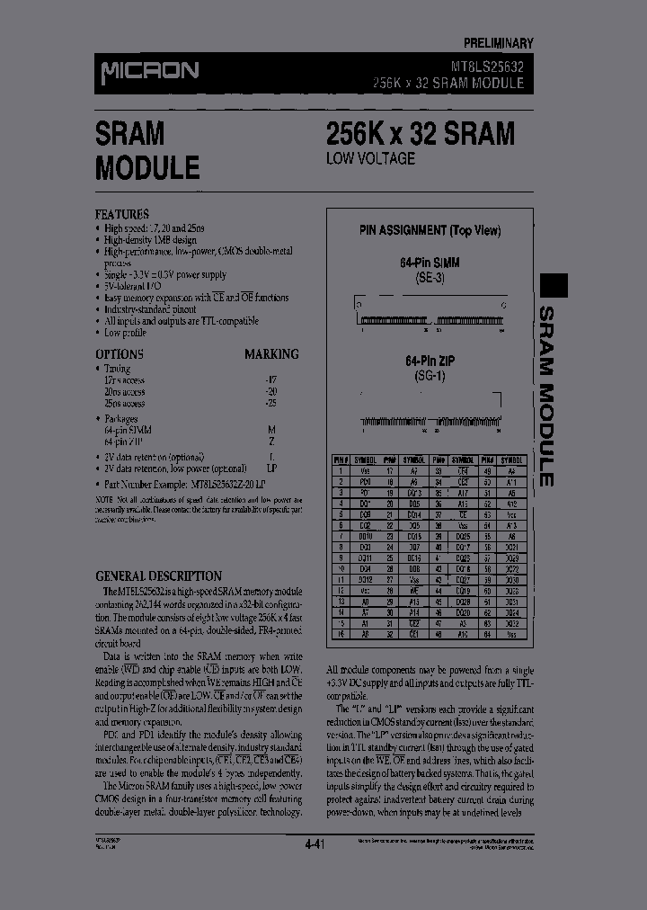 MT8LS25632Z-17L_3903564.PDF Datasheet