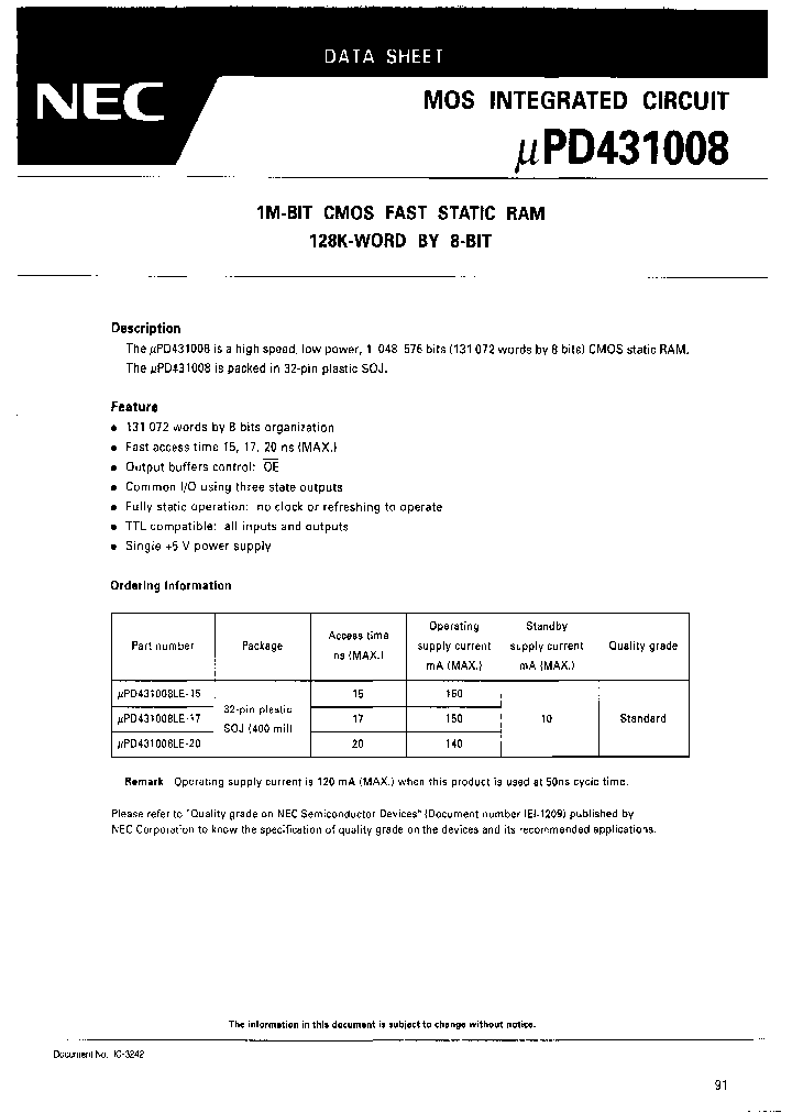 UPD431008LE-17_3903569.PDF Datasheet