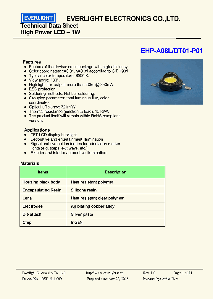 EHP-A08LDT01-P01_3903362.PDF Datasheet