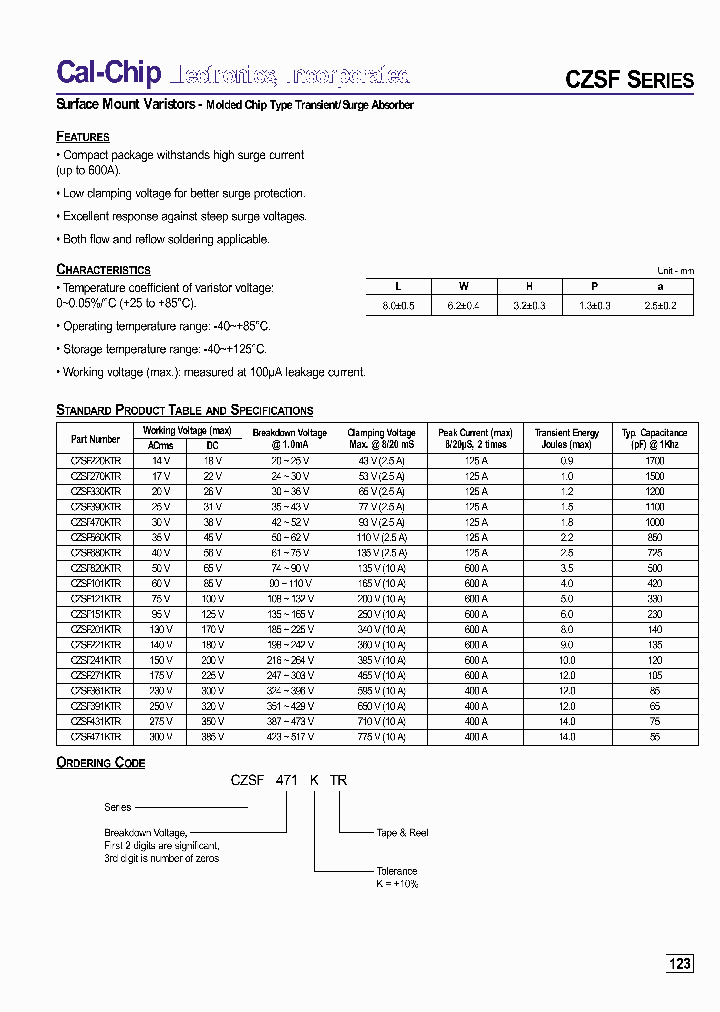 CZSF241KTR_3904554.PDF Datasheet
