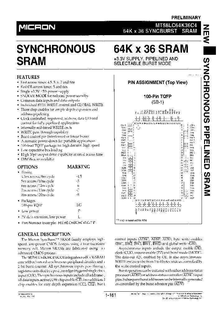 MT58LC64K36C4LG-8LTR_3905261.PDF Datasheet