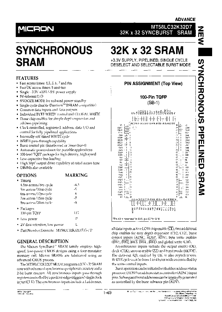 MT58LC32K32D7LG-8P_3905959.PDF Datasheet