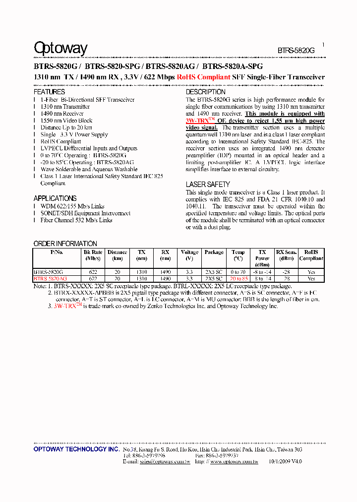 BTRS-5820G09_4143484.PDF Datasheet