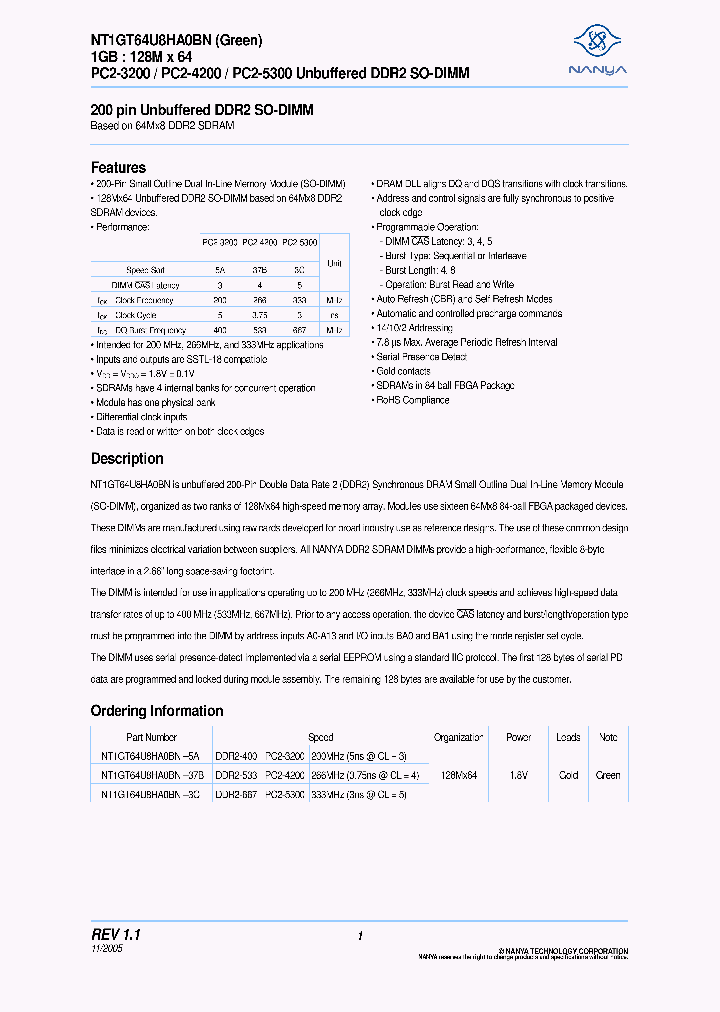 NT1GT64U8HA0BN-3C_3905070.PDF Datasheet
