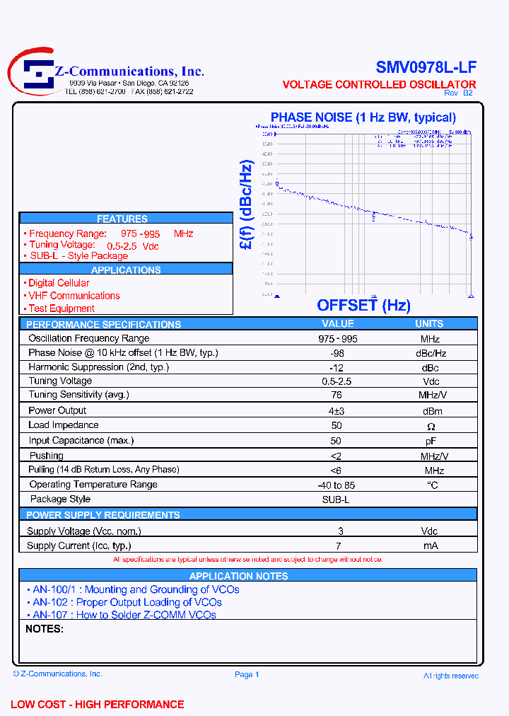 SMV0978L-LF_3905667.PDF Datasheet