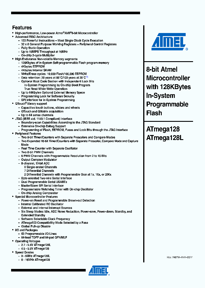 ATMEGA128L-8MN_3904931.PDF Datasheet