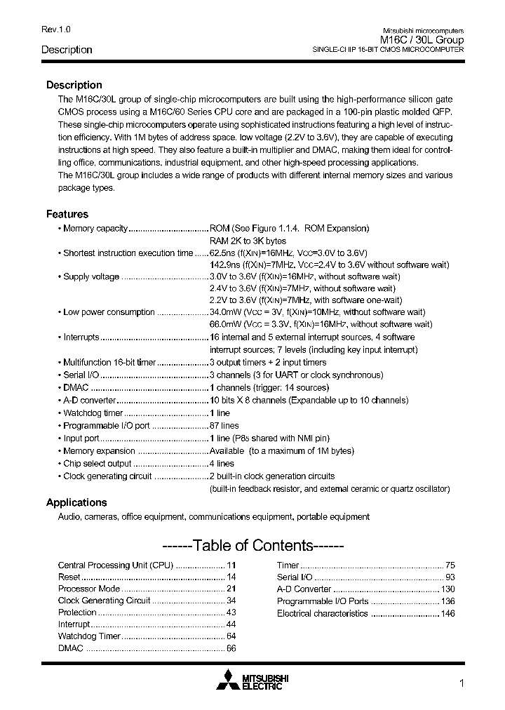 M30302M8L-XXXFP_3907624.PDF Datasheet